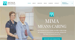 Desktop Screenshot of mimahealth.com